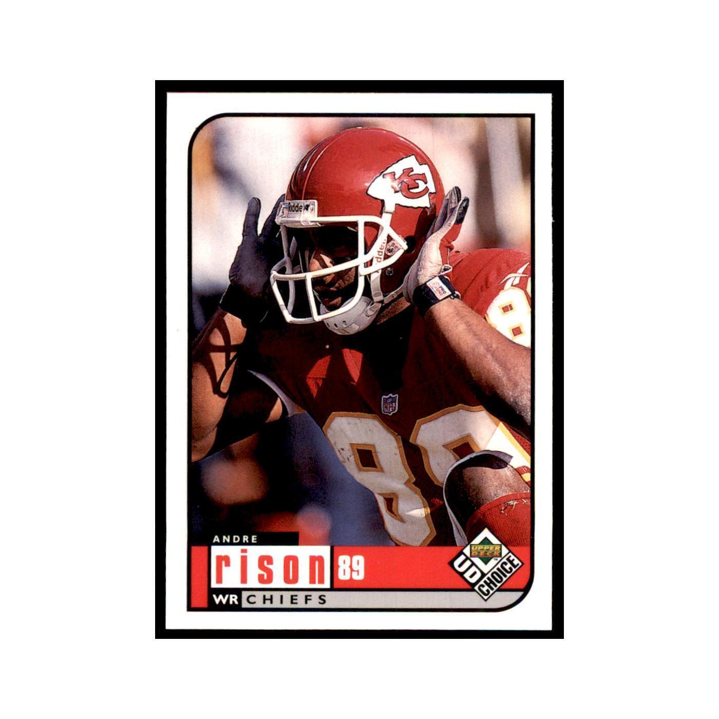 Andre Rison 1998 UD Choice #84 Football Cards Football Card NM