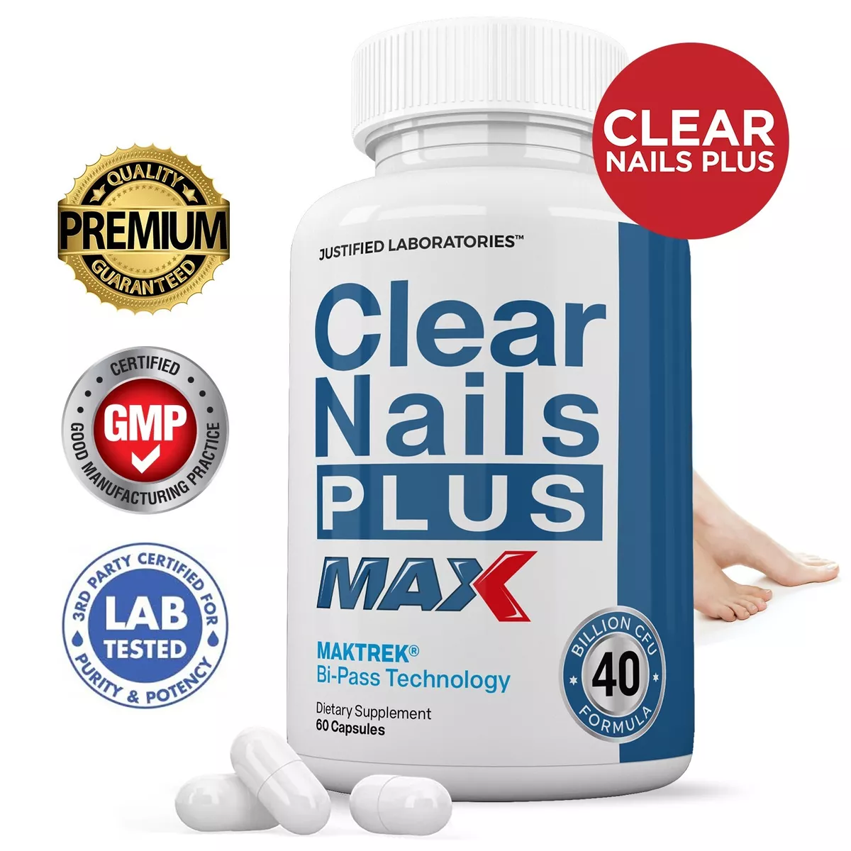 Clear on sale nails plus