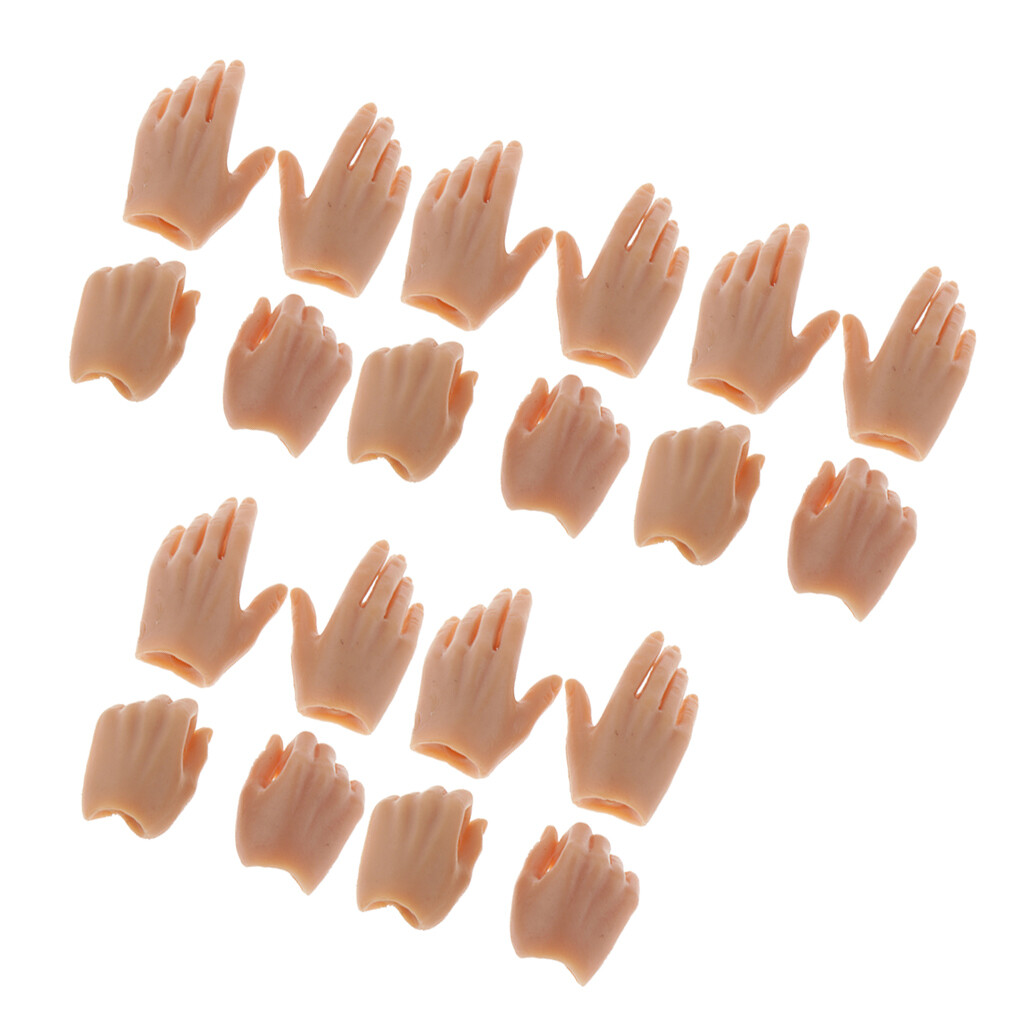 10Pair 16 Scale Action Figure Hands Model for 12inch TTL Enterbay Accs