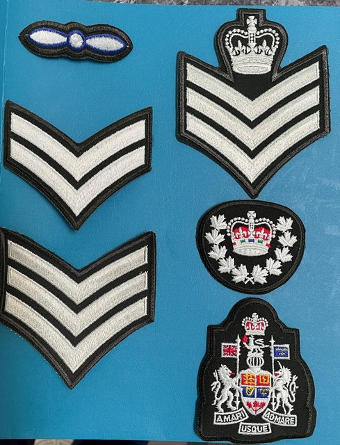 Royal Canadian Air Cadets Vintage Rank Badges| MINT | Never Worn Royal Canadian Air Cadets Vintage Rank Badges| MINT | Never Worn