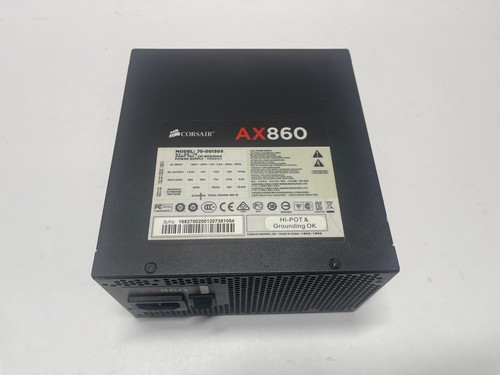 Corsair AX860 ATX Power Supply 860 Watt 80 PLUS® PLATINUM - PSU only - Afbeelding 2 van 5