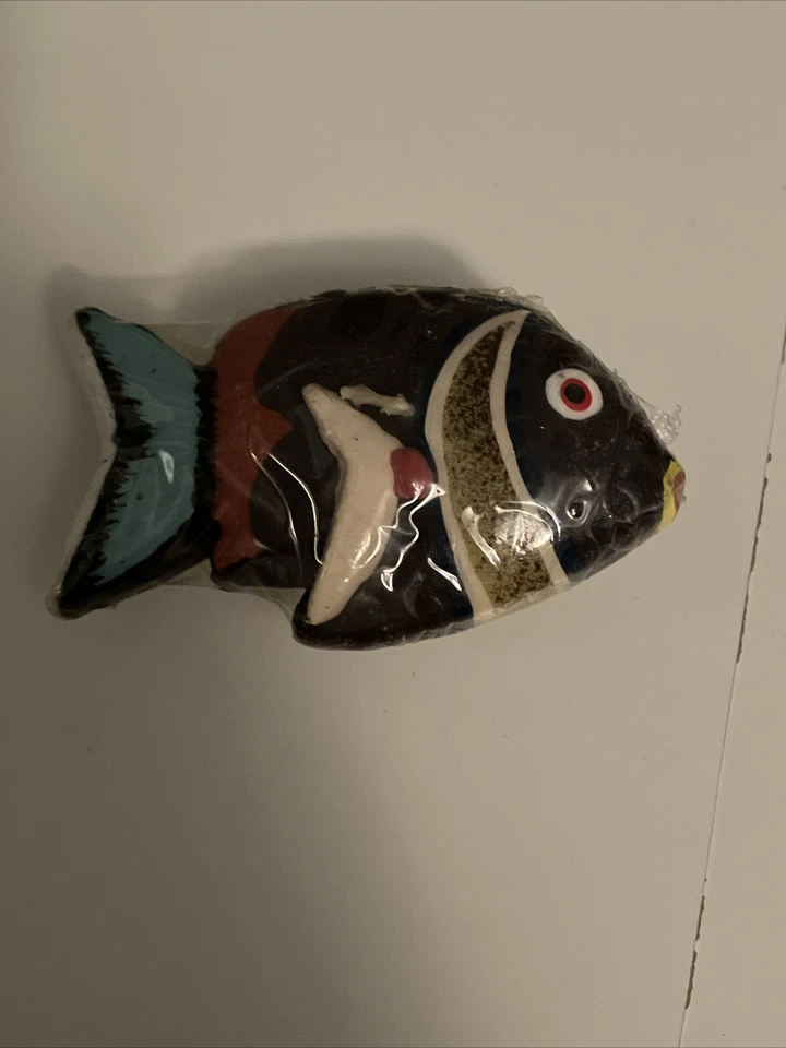 6 velas flotantes de cera para peces multicolor   Foto 4 de 4