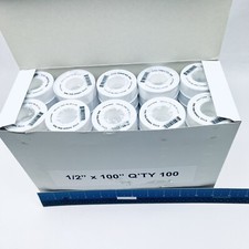 PACK OF 100 PTFE TREAD SEAL TAPE TEFLONE 1/2 X 100 MIL SPECT T-27730A