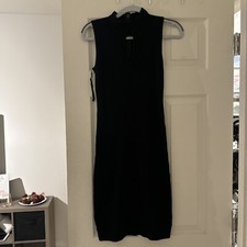 Women  s Bebe Black Sweater Dress Size XS