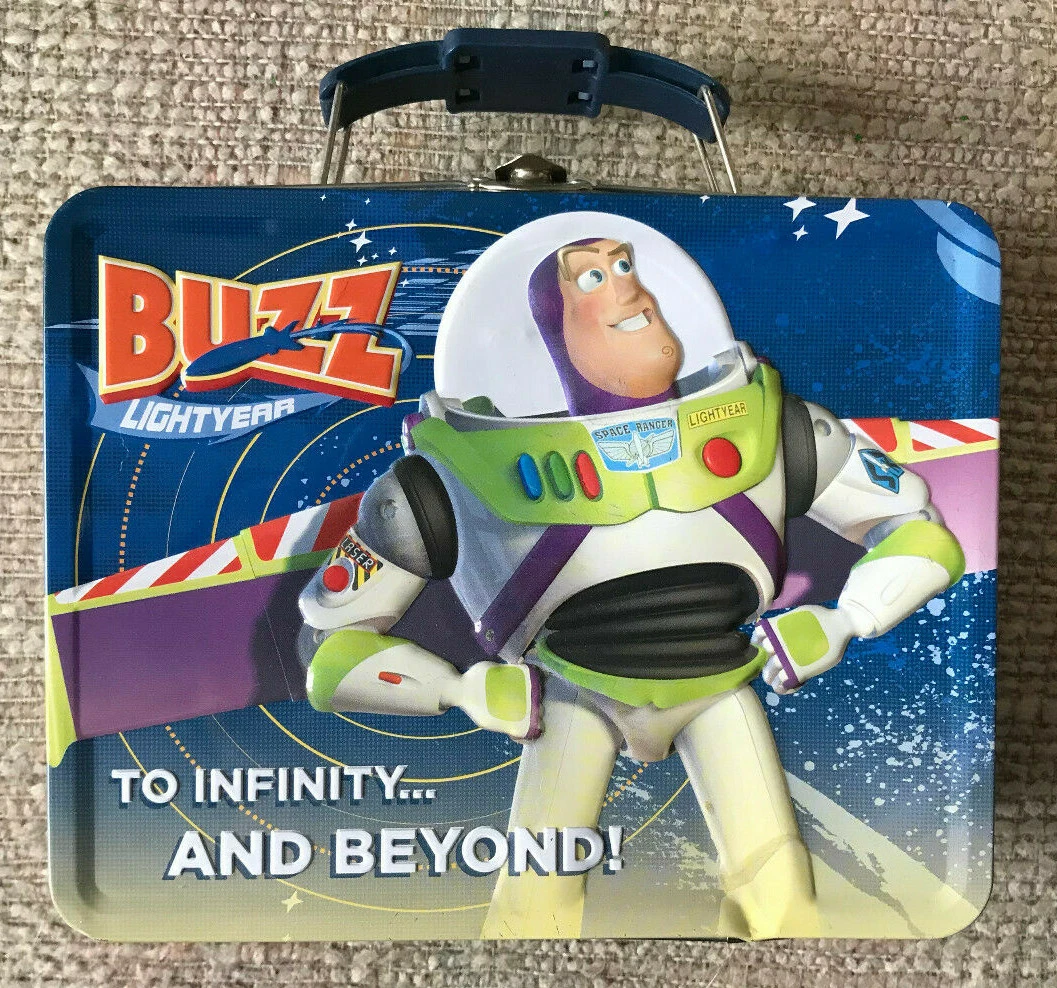 TOY STORY BUZZ LIGHTYEAR LUNCH BOX DC COMICS THE TIN BOX COMPANY NEW