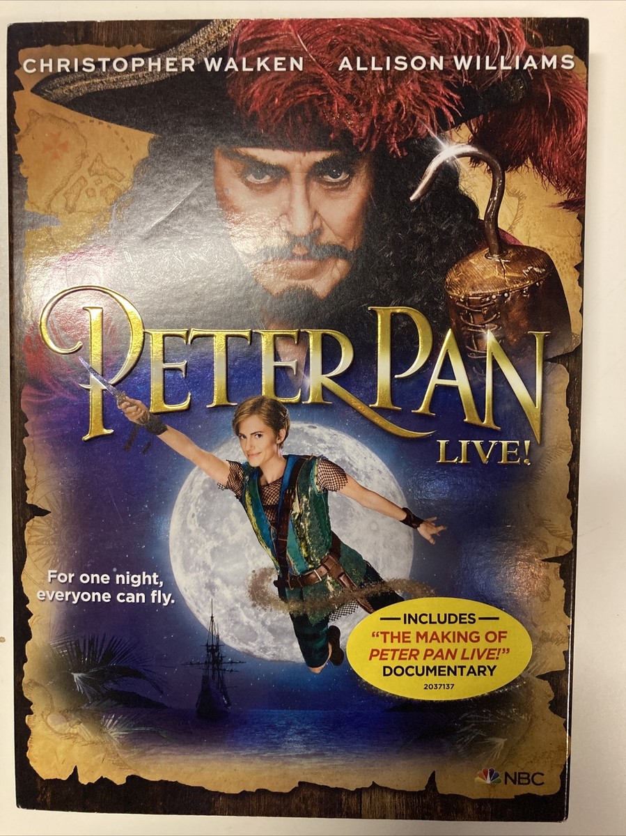 Peter Pan Live! (DVD, 2014) 25192263712| eBay