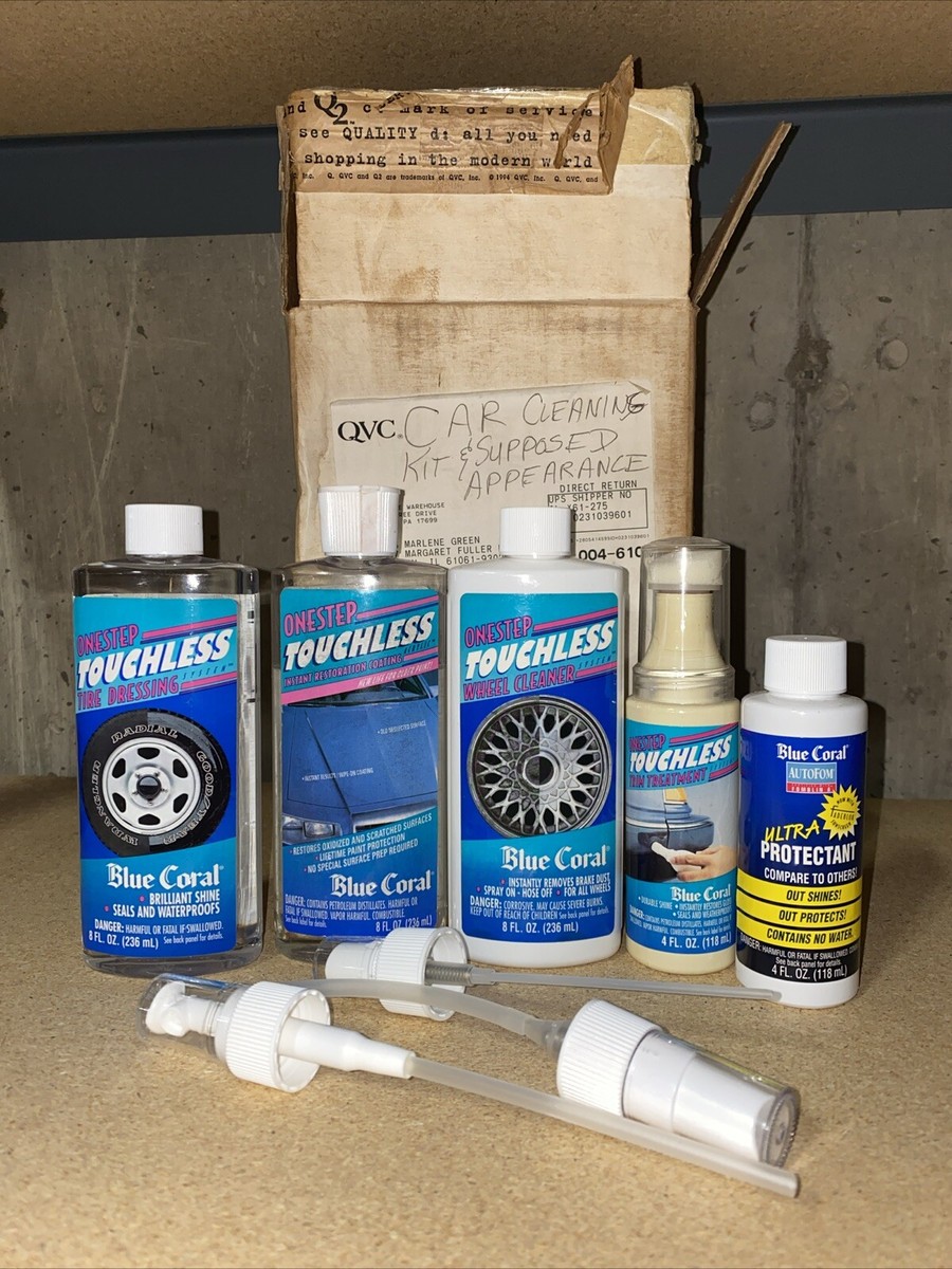 Blue Coral Rare Touchless Restore Car Cleaning Treatments