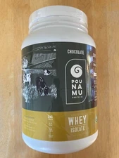 Pounamu Chocolate Grass Fed Whey Protein Isolate Powder 2lb Free Range NewZealan
