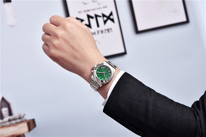 ★★　パガーニPD-1727 クロノグラフウォッチ　★★ PAGANI DESIGN Men's Chronograph Quartz Wrist Watch 100M