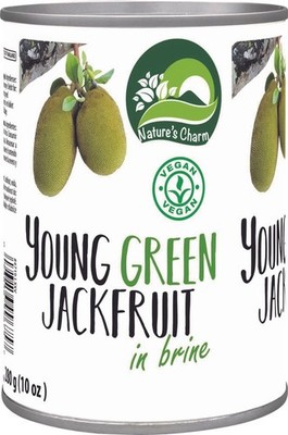 Junge Jackfrucht in Stücke, salzig eingelegt 565g / 280g ATG | Jackfruit | Vegan