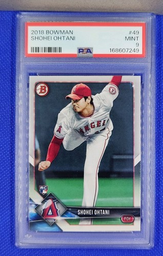 2018 Bowman - Shohei Ohtani #49 (RC) PSA 9