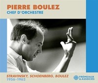 Pierre Boulez - Chef Dorchestre Stravinsky Schoenberg Boulez 195 - F72Z