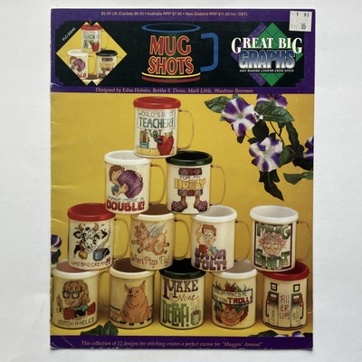 True Colors Great Big Graphs VLC-20040 Mug Shots Cross Stitch Patterns Charts