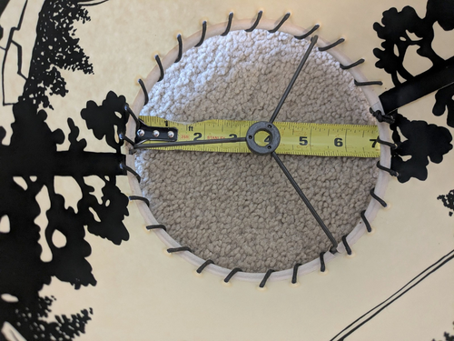 Fishing theme Lampshade: Buck stitch.Sport Cabin Outdoor Farmhouse Cozy - Afbeelding 14 van 15