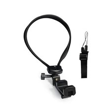 4-in-1 Clamping Neck Chest Phone Mount  Hands-Free POV Vlog Video Holder for