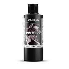 Acrylic Black Primer 200ml - Professional Grade, Fast Drying Model Preparation