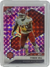 2021 Panini Mosaic - Variations AFC Mosaic Camo Pink Prizm #238 Tyreek Hill