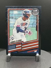 2026 Panini Stars & Stripes Prizm #13 James Clark Very RARE Black Velocity 33/39