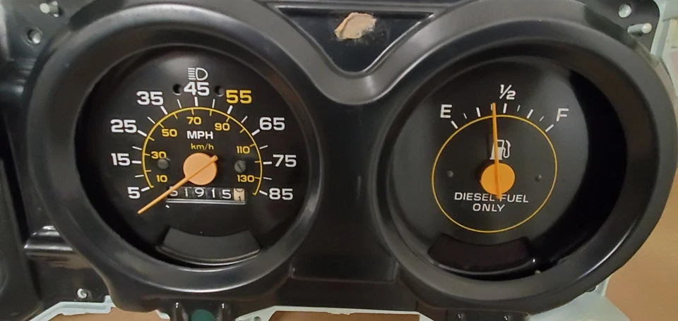 CAMIÓN BLAZER 81-87 Squarebody Chevy GMC MEDIDORES SUBURBANOS C10 K5 C/K diésel Foto 2 de 4