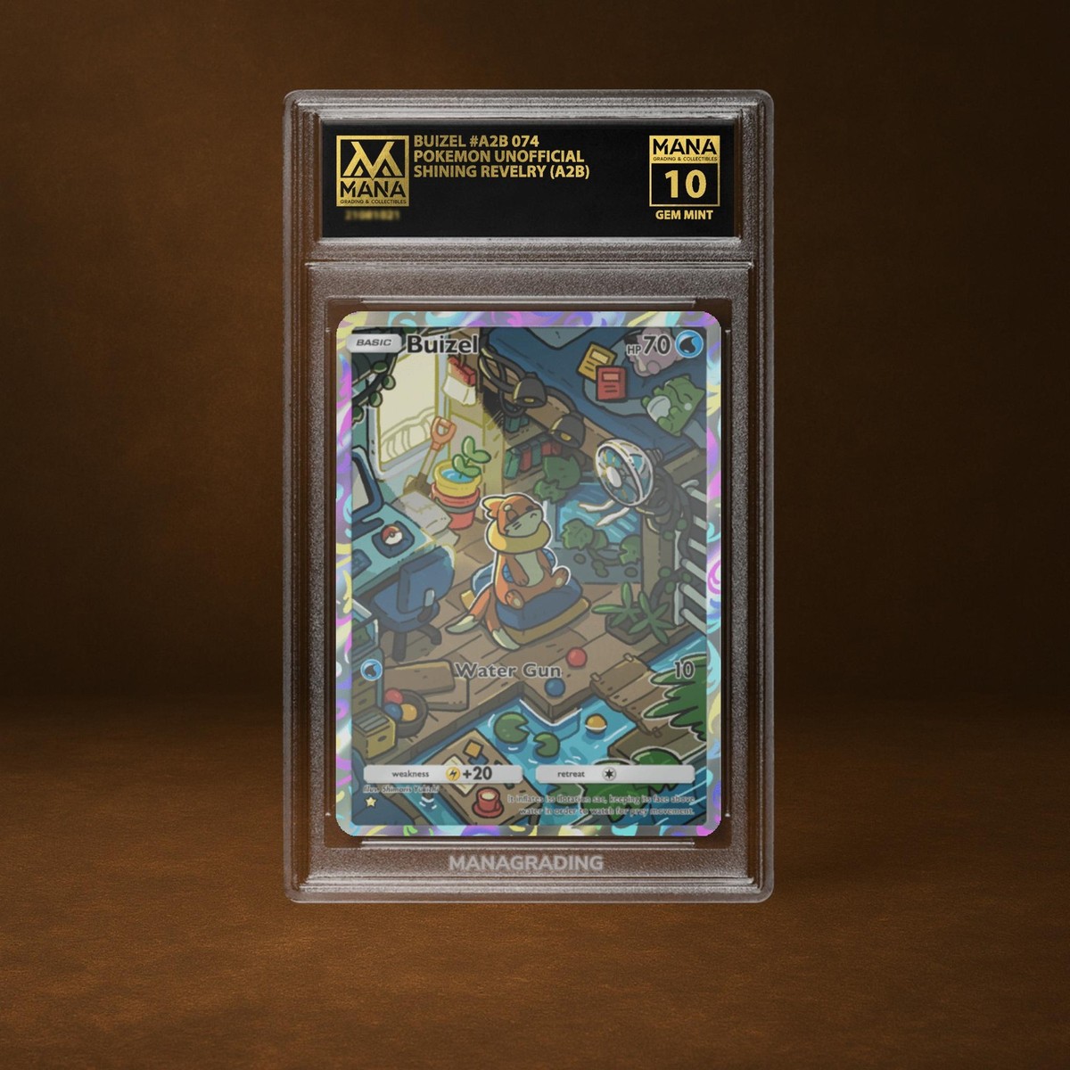 BUIZEL MANA GRADE 10 PSA STACKABLE POKEMON POCKET | eBay