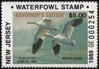 US state revenue-New Jersey #6A MNH VF Governor's Edition — photo 2