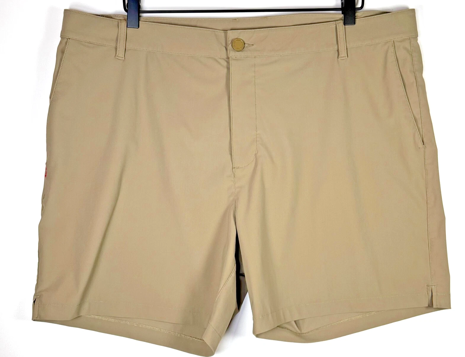Rhone Men Performance Shorts 40 Khaki Tan Stretch Golf Travel Lightweight Travel