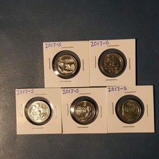 🪙 2017-S America the Beautiful Quarters 5-Coin Set proof uncirculated 🪙