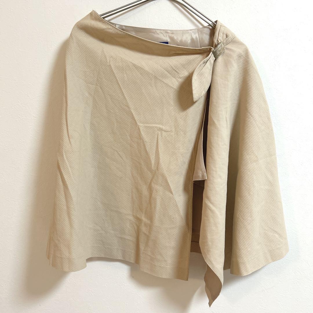 Burberry London Blue Label Stole Poncho Shawl Cape