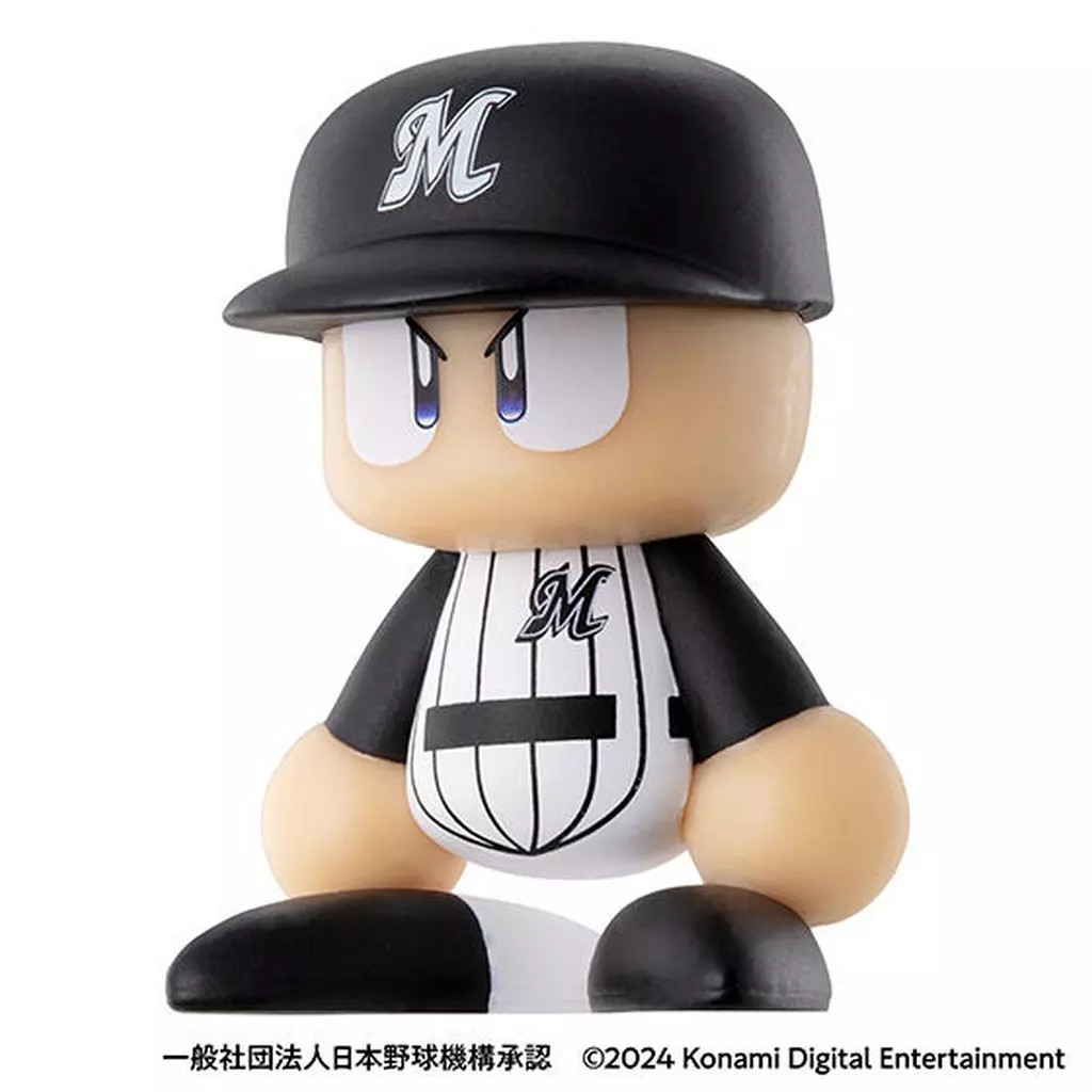 Chiba Lotte Marines Mini Figure PowerPro-kun Pacific League Baseball Collector