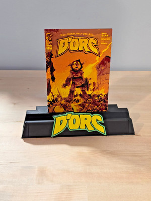 D'Orc Comic Book Display Stand for Graded CGC, CBCS, and Non-Graded Comics