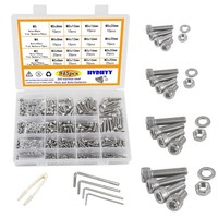Hexagon Schrauben Set 945 StüCk M2 M3 M4 M5 Edelstahl