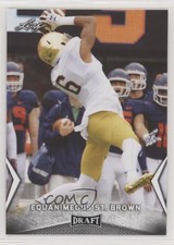 2018 Leaf Draft Gold Equanimeous St Brown #23 0w8