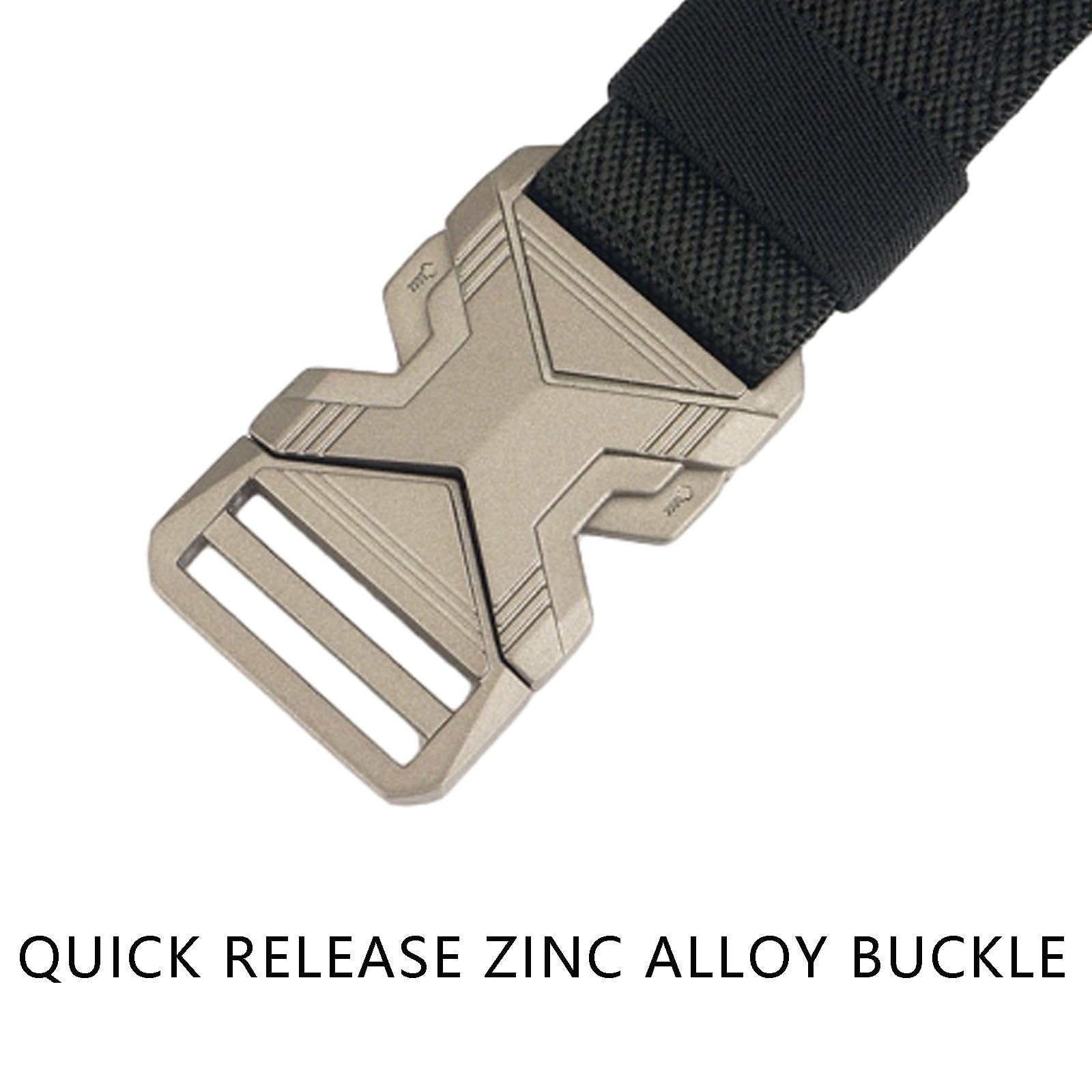 Men's Elastic Duty Work Belt 1.34" Wide Quick Release Stretch Riggers