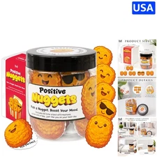 Crispy Positivity Jar: 60 Fun Affirmation Nuggets for Back to School & Gifting