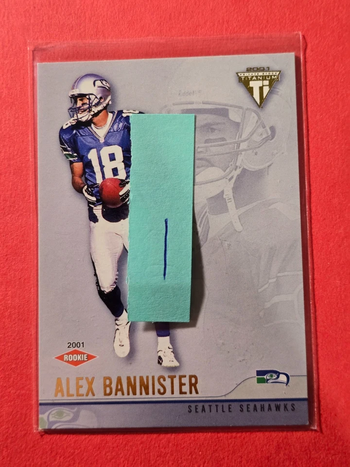 2001 Titanium Retail #200 Alex Bannister, Rookie, cd1 - Image 3 of 3