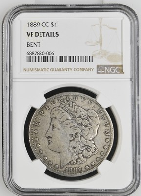 アメリカ 銀貨 8枚 1889 CC Morgan Silver Dollar NGC VF Details | eBay