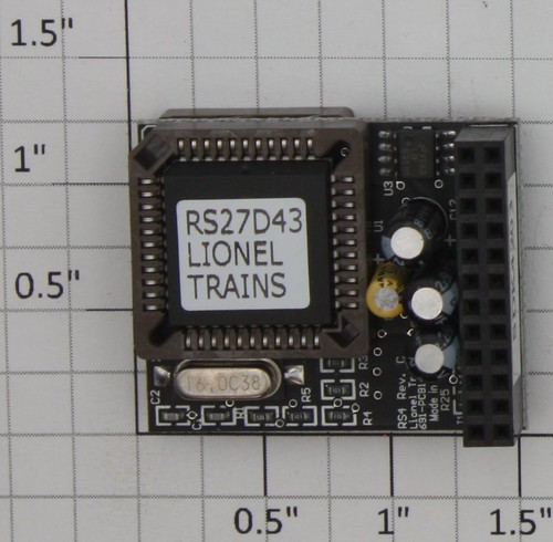 Placa de circuito PCB Railsounds 4E Lionel 691RS4E036 PRR RS-11 #8618 | Condition: New