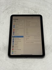 Apple iPad mini 6th Generation A2567 64 GB, Wi-Fi, 8.3 in - Space Gray READ