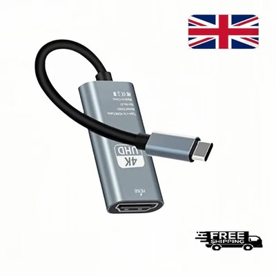 Type C To Female HDMI HDTV Cable 4K USB Adapter For Samsung S Series Huawei