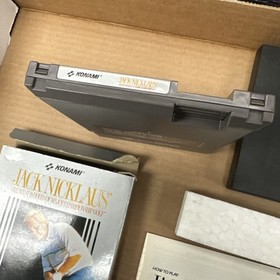 Jack Nicklaus Greatest 18 Holes of Major Championship Golf Nintendo NES COMPLETO