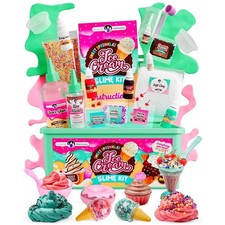 Sweet Sprinkles Ice Cream Slime Kit DIY Set for Girls Ages 7-12 Craft Toy