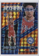 2024-25 Panini Mosaic Stare Masters Blue Prizm 84/199 Jared McCain #9 je1