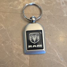 Dodge Ram Logo Keychain Metal Key Ring Car Accessories Gift For Fans