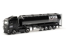 Herpa 317252 MAN TGX GM autoarticolato silo Kisker 1:87 NUOVO + IMBALLO ORIGINALE