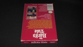 The Bard's Tale Nintendo NES Game Complete in Box CIB