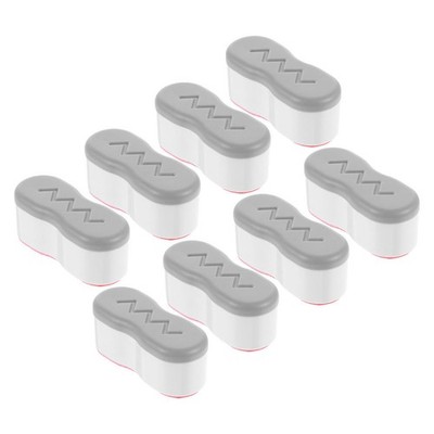 8 Pcs Sitzpolsterung Toilettensitz-stoßstangen Wc Puffer Toilettensitz-Zubehör