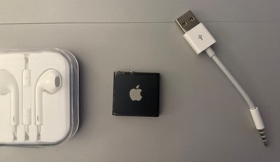 NEW -Apple iPod Shuffle 4th Gen SLATE COLOR (2 GB) -NEW BATTERY