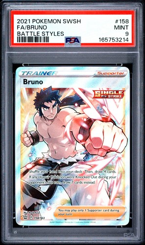 Bruno graded PSA 9 for sale on eBay
