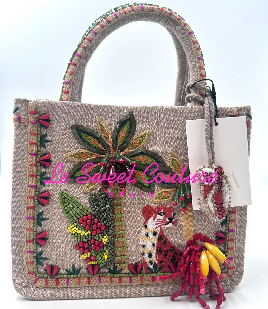 ZARA WOMAN NWT SS26 MINI BEADED BAG MULTICOLORED 6161/710/202 | eBay