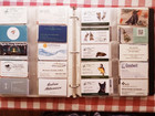 1000 PKS. LOT-COLLECTION of 1000 DIFFERENT BUSINESS CARDS.FREE SHIPPING — photo 2